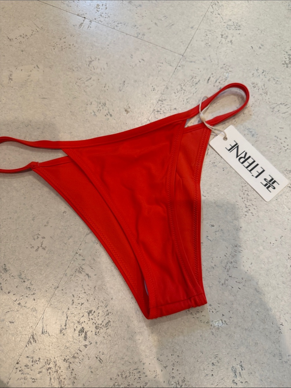Eterne Red Bikini Bottom